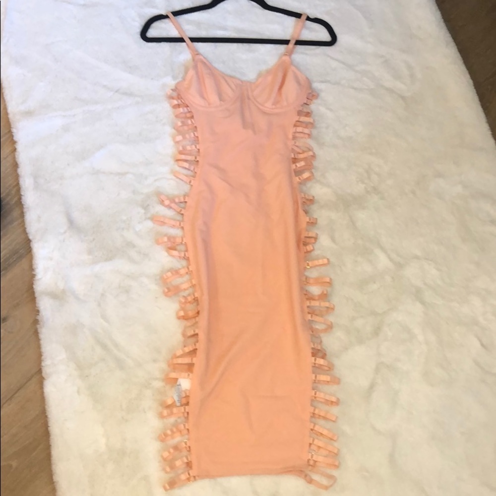 Peach house of CB dress